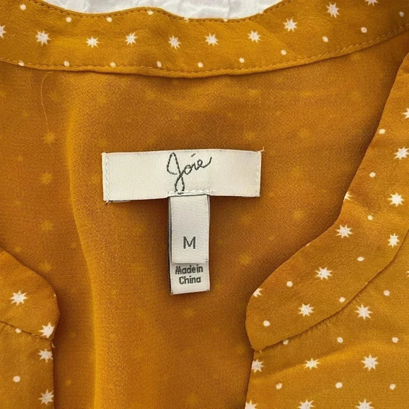 Joie Korina satin blouse - Picture 5 of 11